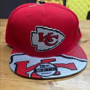 New Era Red Kansas City Chiefs Snapback Cap